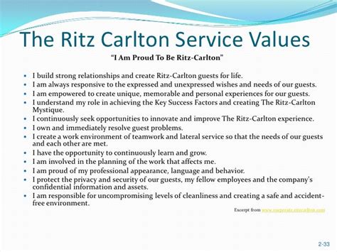 ritz carlton employee benefits|12 service values ritz carlton.